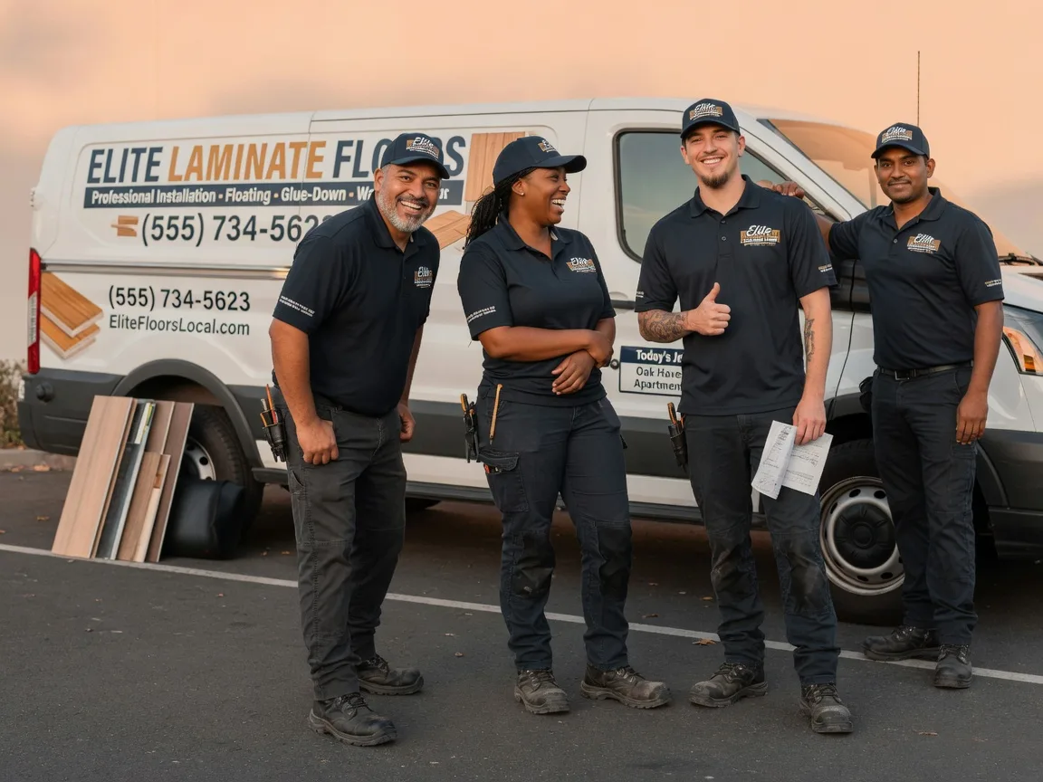 Laminate flooring installation company in Macksburg, IA